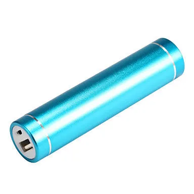 2600 mAh Universal Power Bank External Battery Q7-2600 iphone iPad/Samsung/Smartphones mobile devices (Assorted Colors)