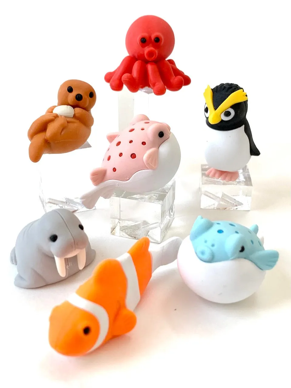 380161 SEA FRIENDS ERASERS -30