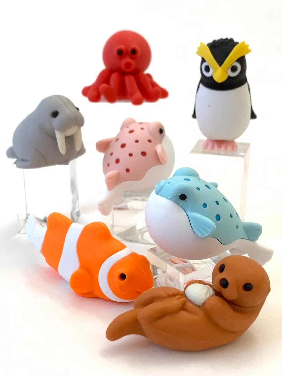 380161 SEA FRIENDS ERASERS -30