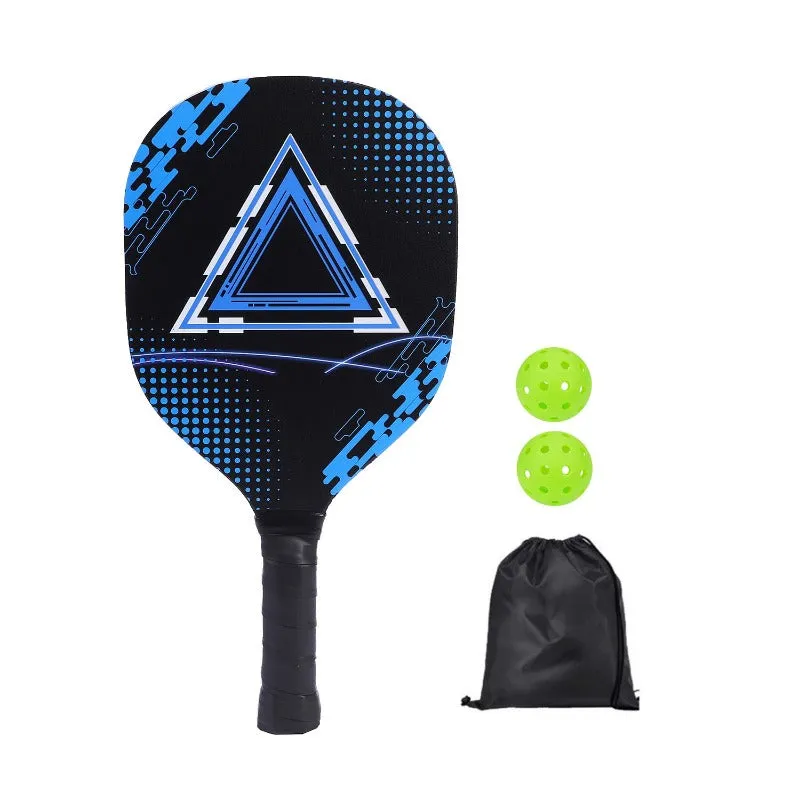 4Pcs/Set Wooden Pickleball Racket Set with Carry Bag