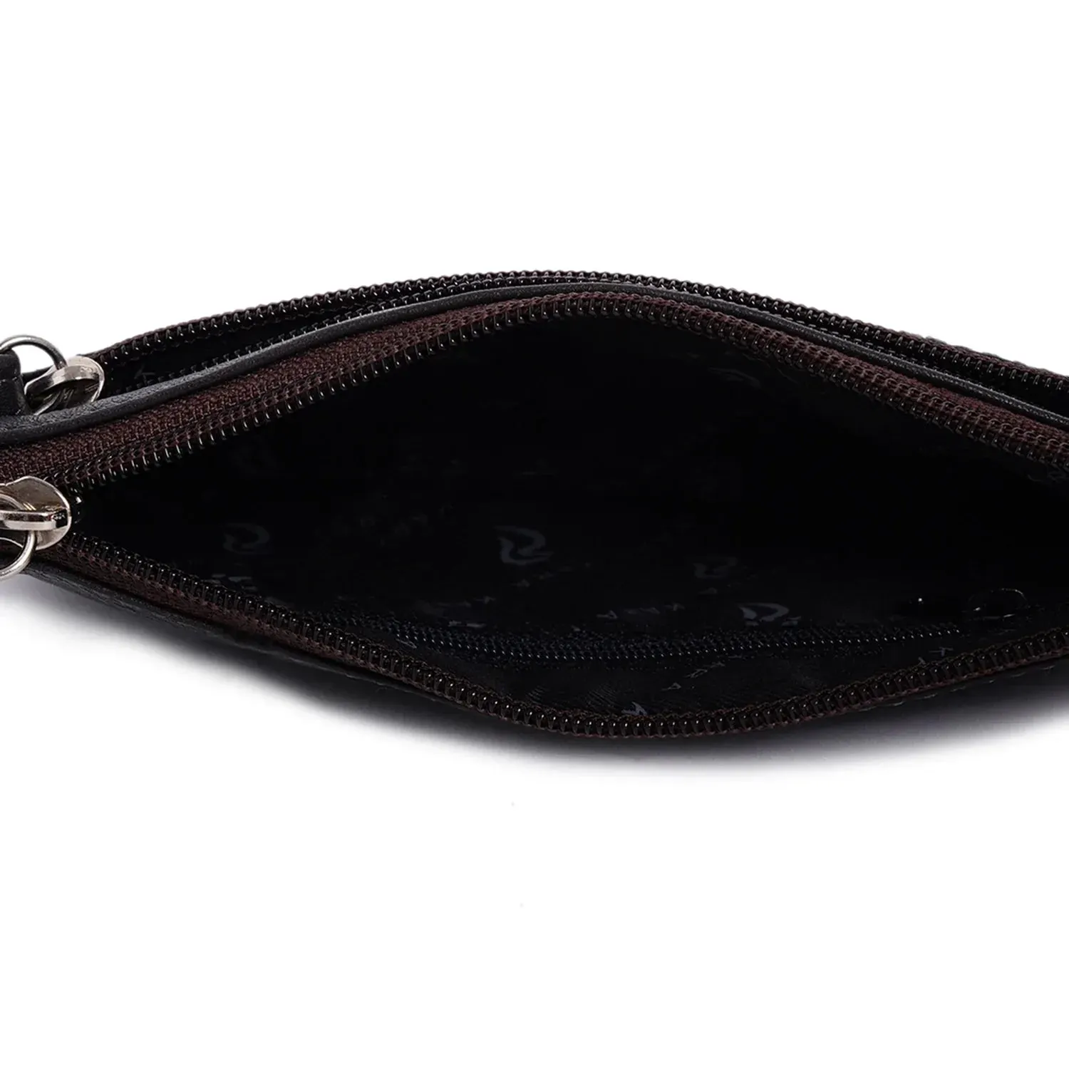 7027 Brown Leather Hand Pouch