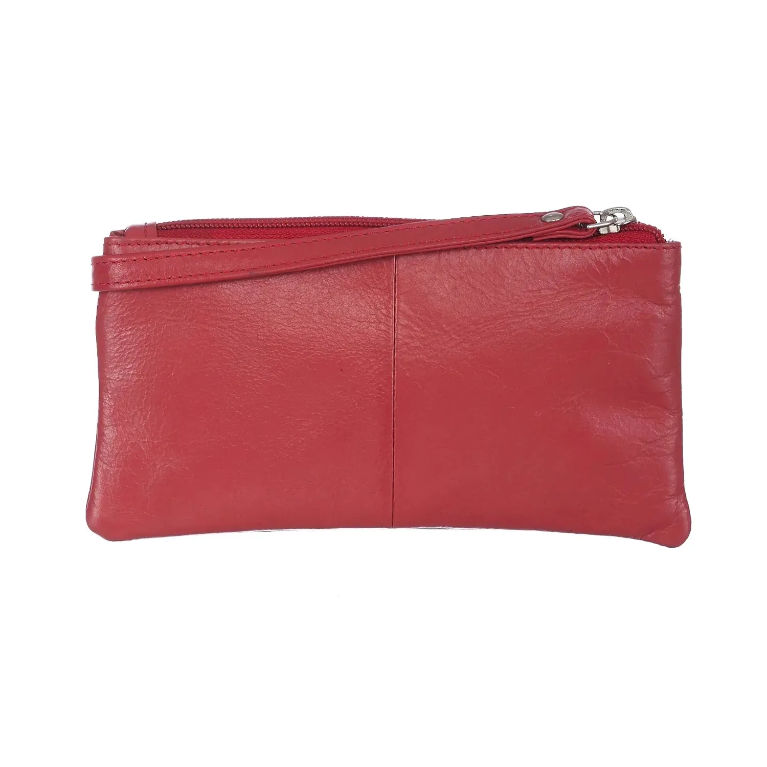 7027 Brown Leather Hand Pouch