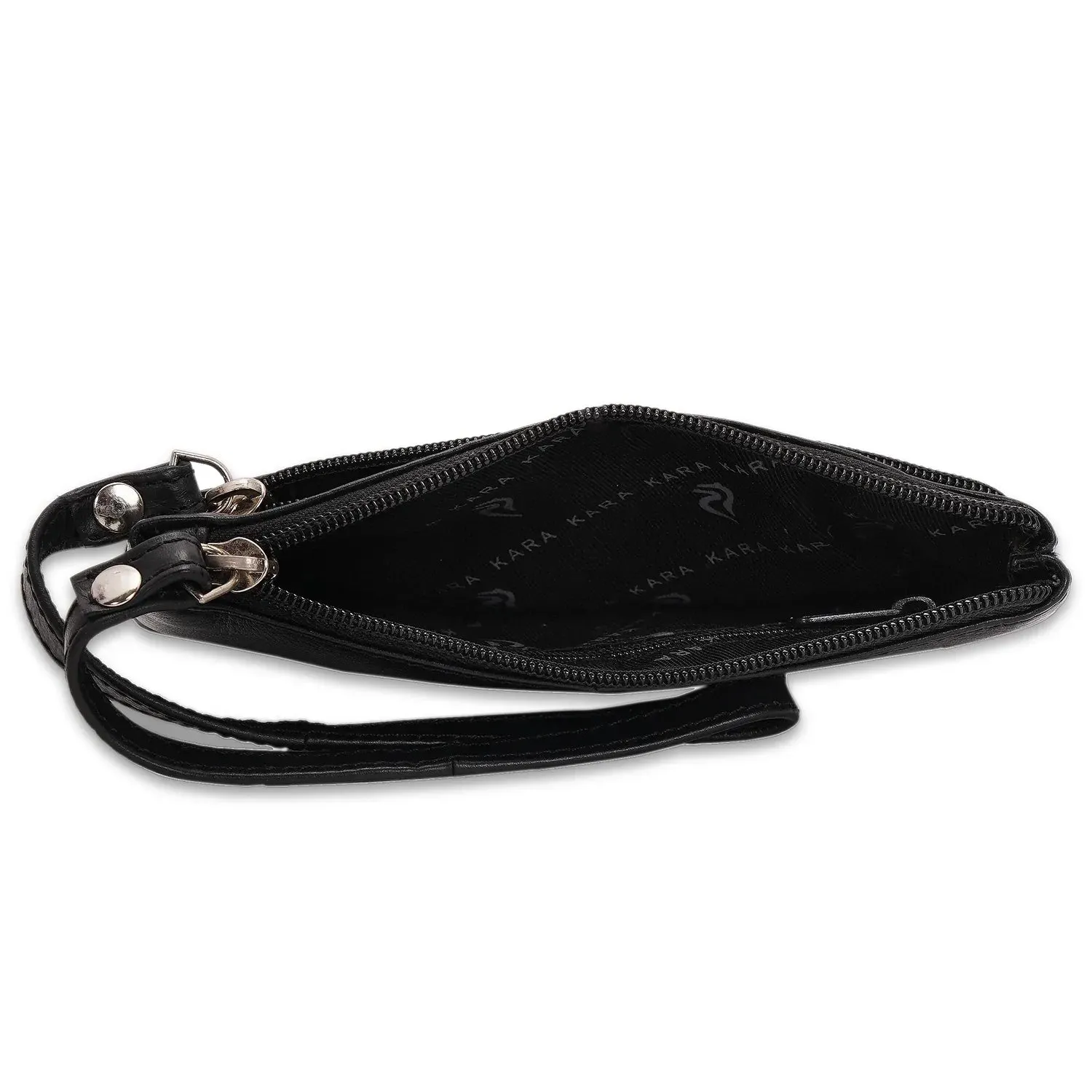 7027 Brown Leather Hand Pouch