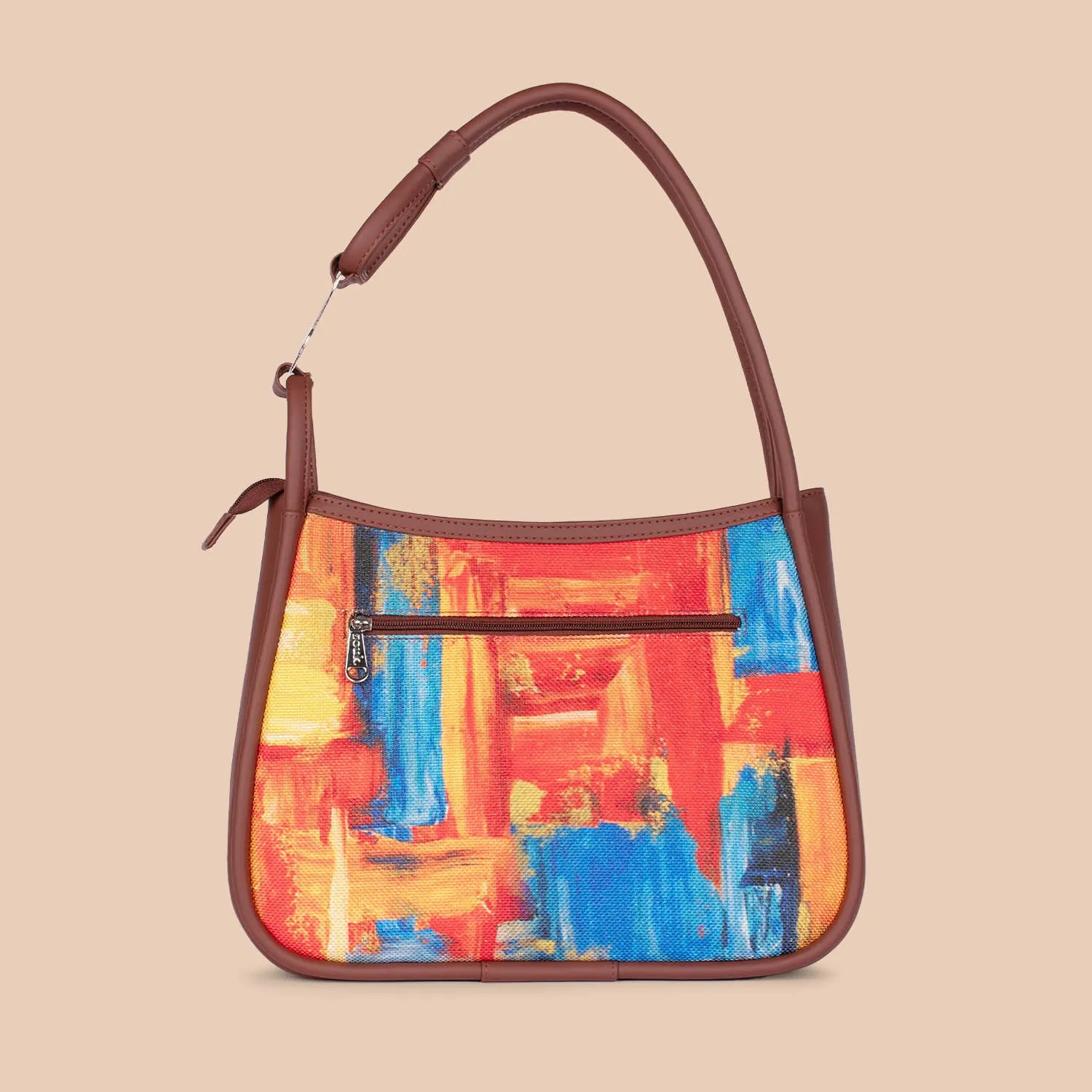 Abstract Amaze Sleek Shoulder Bag