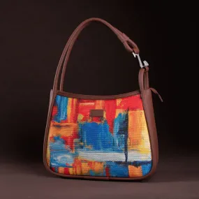 Abstract Amaze Sleek Shoulder Bag