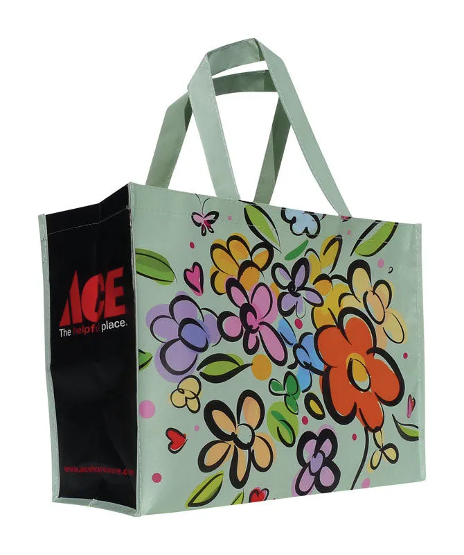 Ace 13.5 in. H X 7 in. W X 16 in. L Reusable Shopping Bag