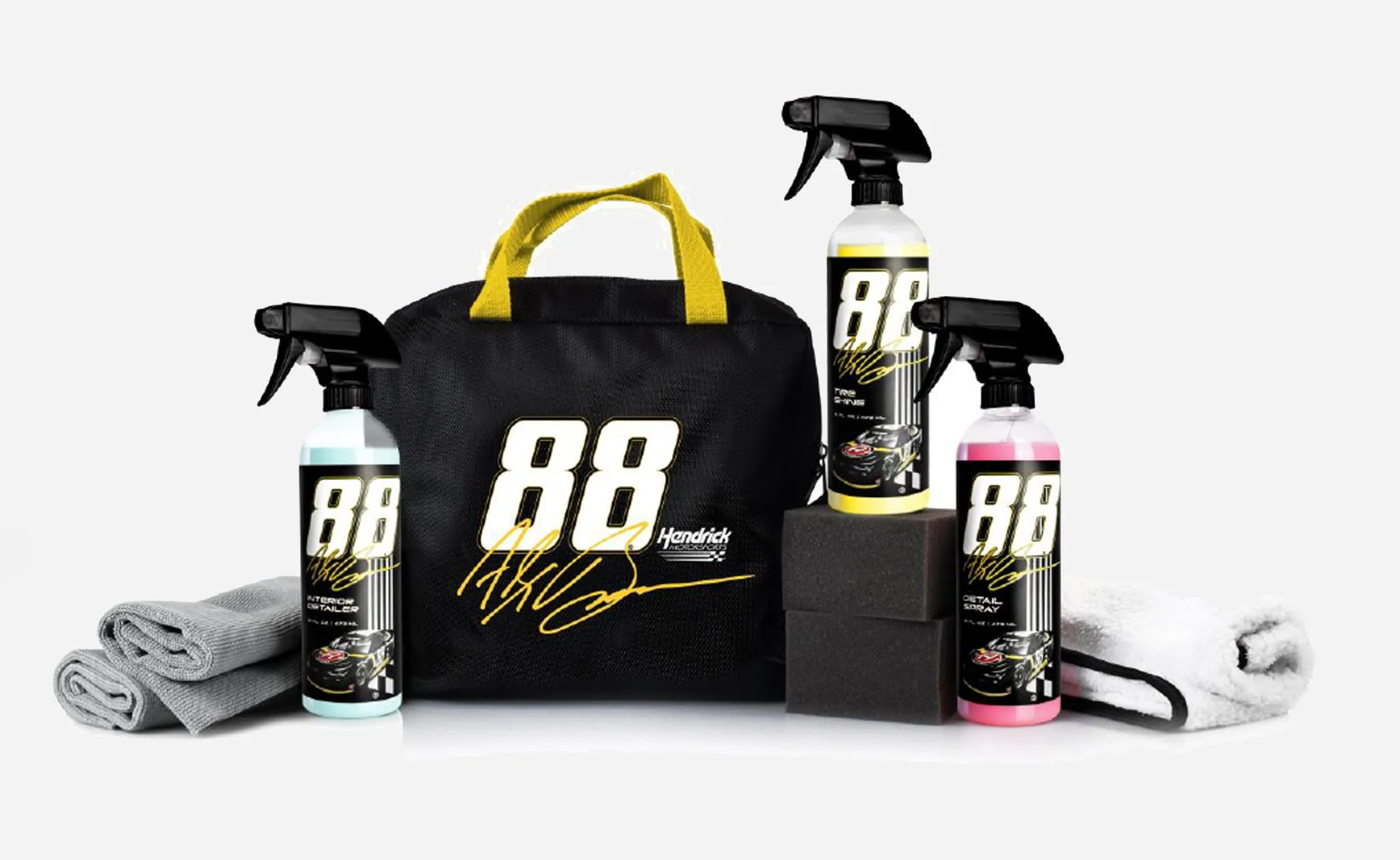 Adam's Polishes x Alex Bowman #88 Chevy Goods Bag Kit