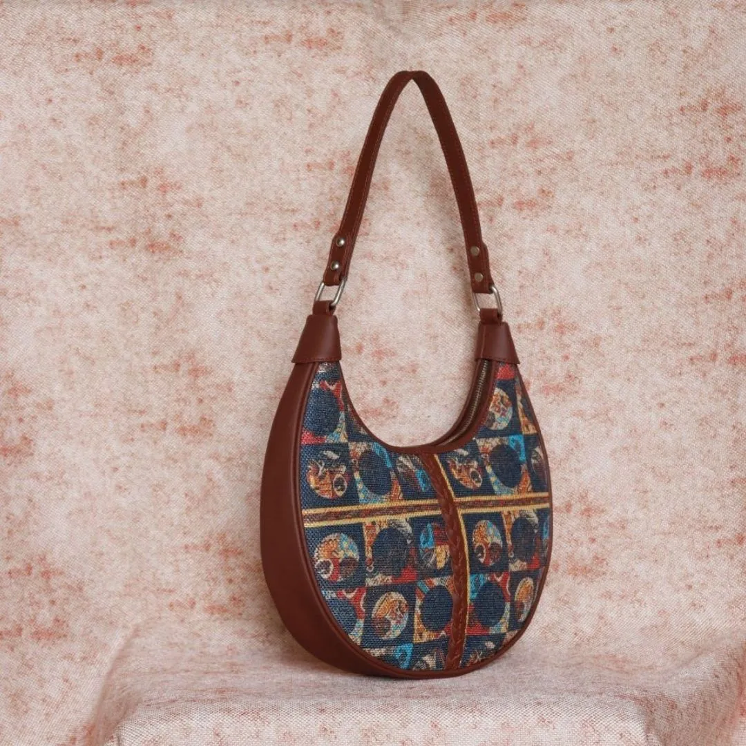 African Art Hobo Bag