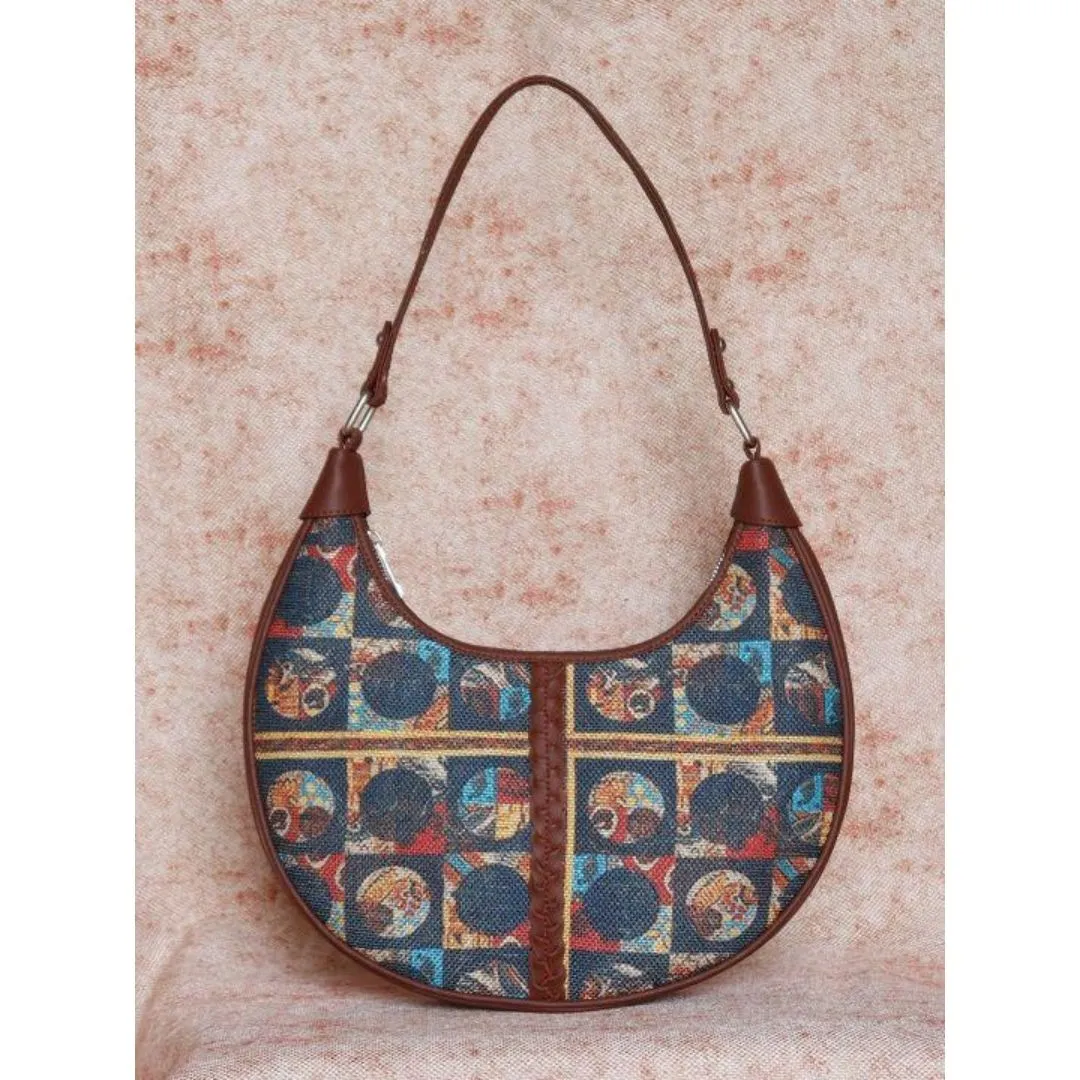 African Art Hobo Bag