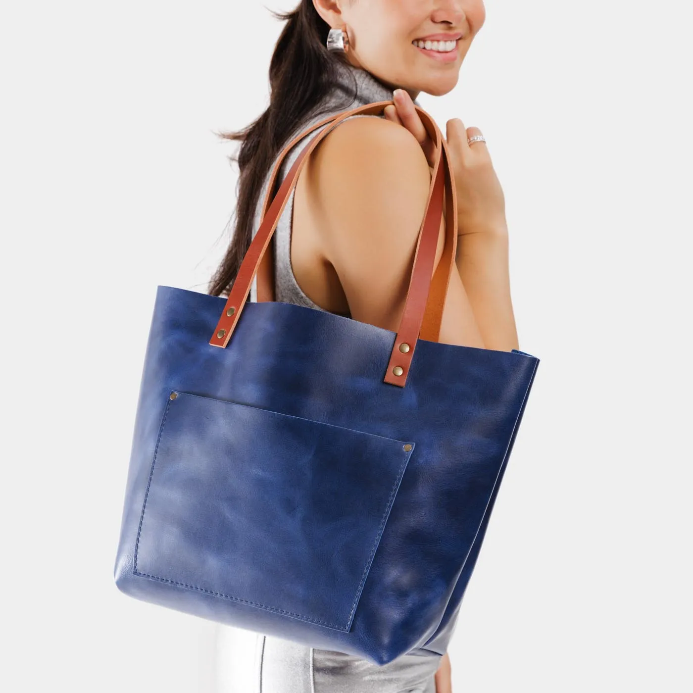 'Almost Perfect' Leather Tote Bag - Limited Edition