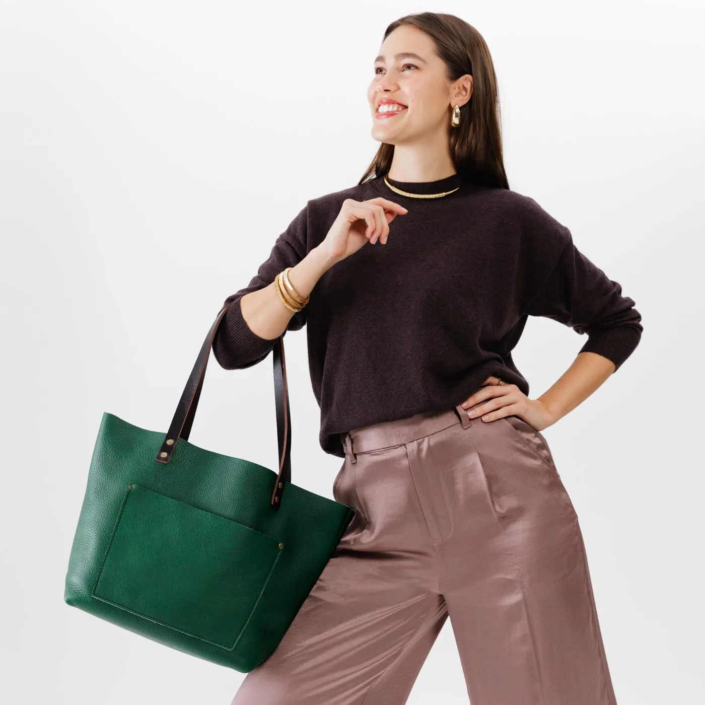 'Almost Perfect' Leather Tote Bag - Limited Edition