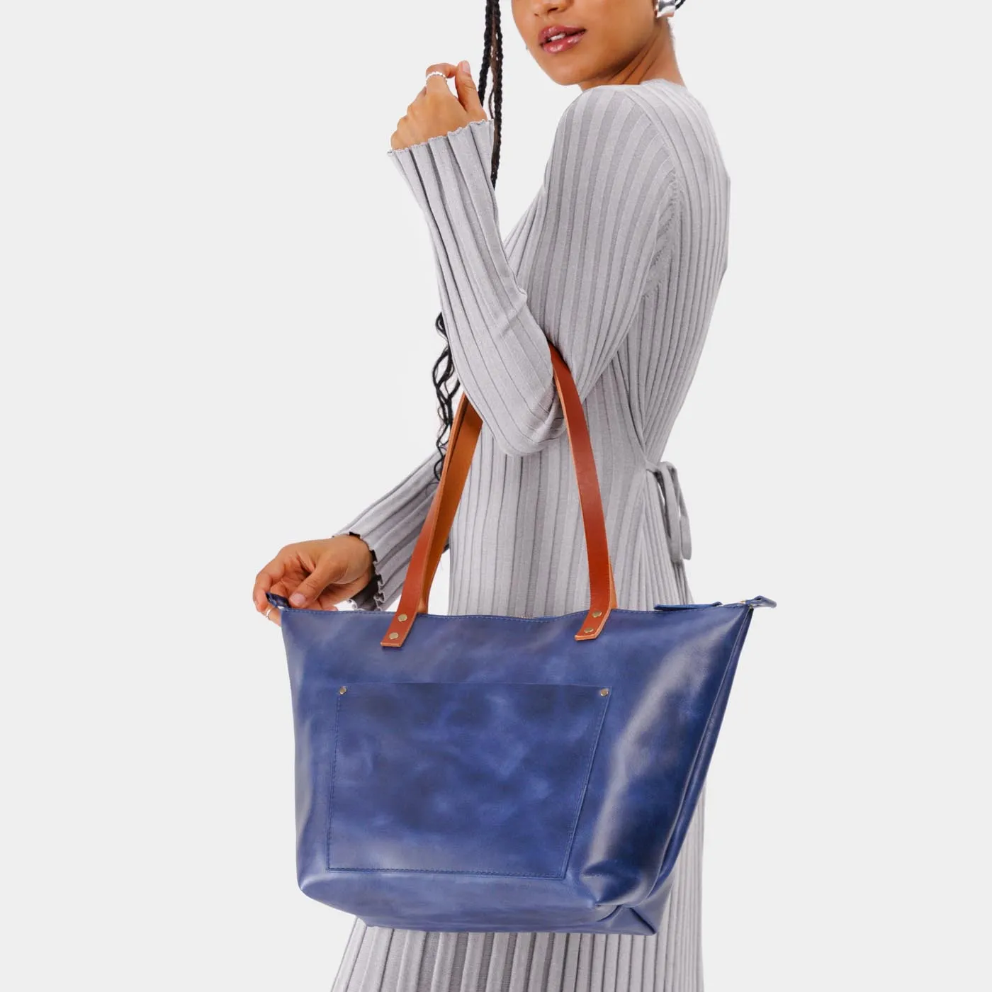 'Almost Perfect' Leather Tote Bag - Limited Edition