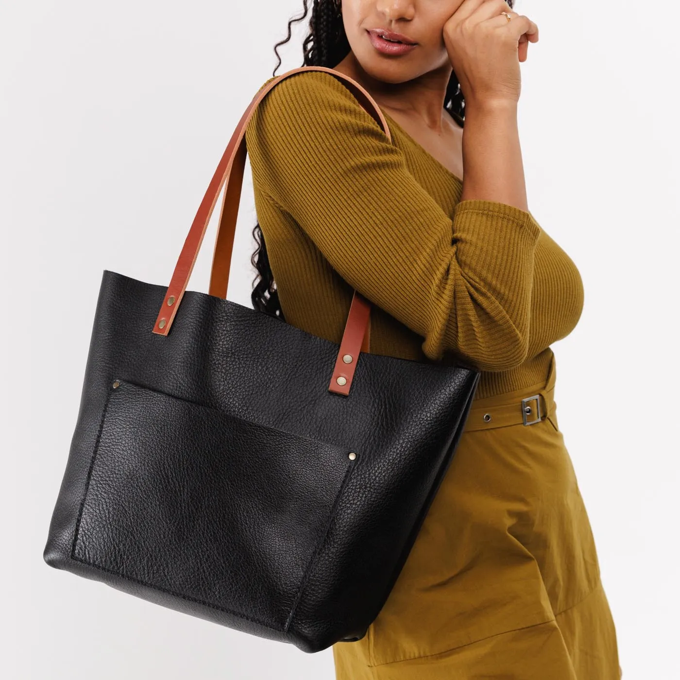 'Almost Perfect' Leather Tote Bag - Limited Edition