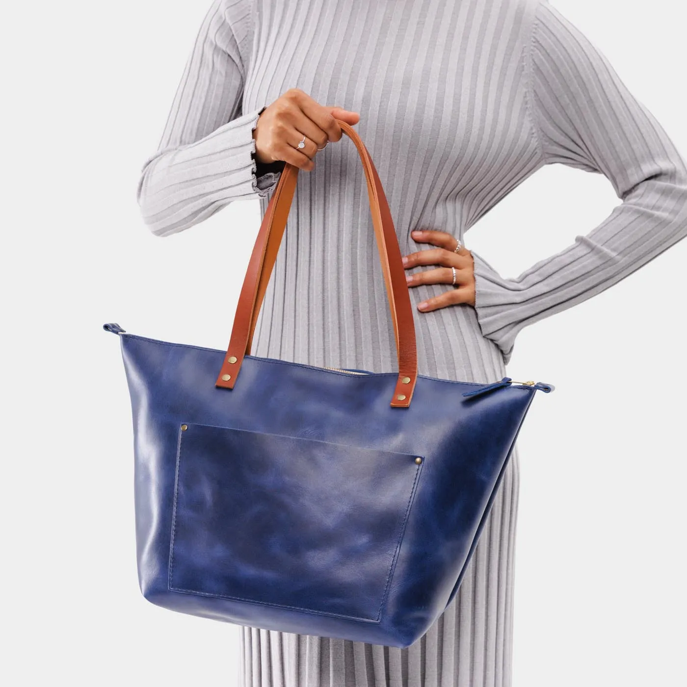 'Almost Perfect' Leather Tote Bag - Limited Edition