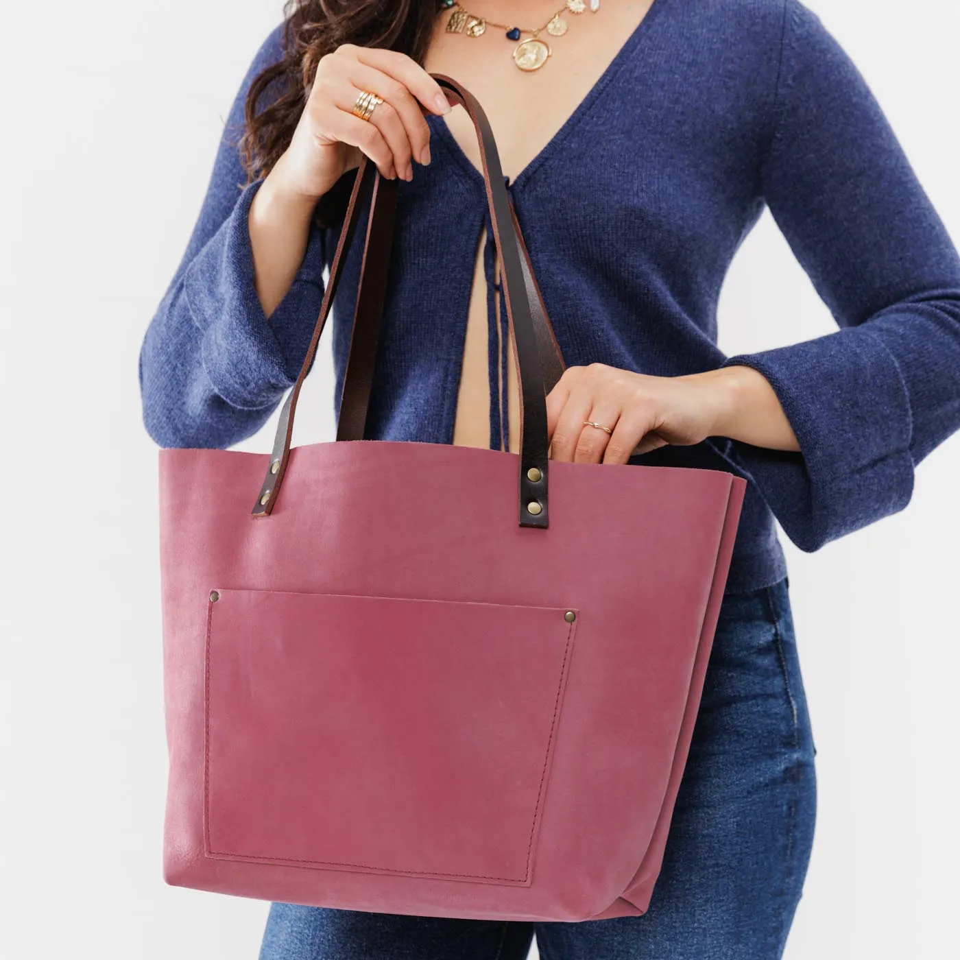 'Almost Perfect' Leather Tote Bag - Limited Edition