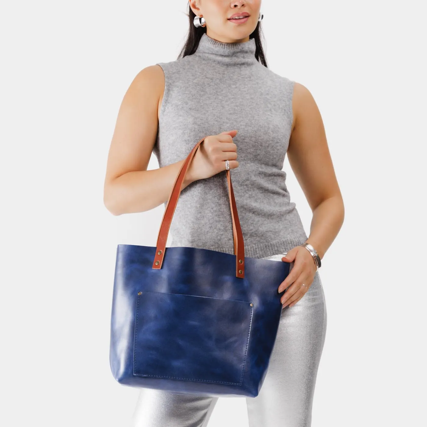 'Almost Perfect' Leather Tote Bag - Limited Edition