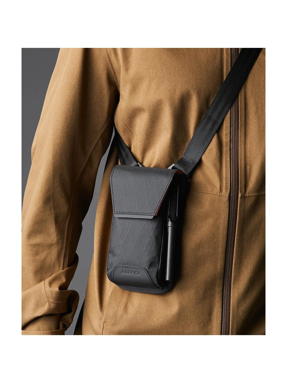 Alpaka Modular Phone Sling Limited Edition Black