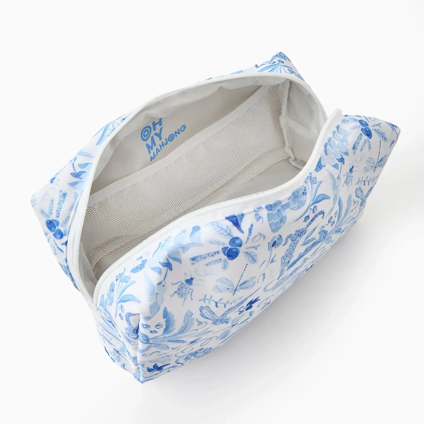 Amazon Blue Tile Storage Bag X Catherine Cartie Collab