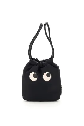 Anya hindmarch drawstring pouch eyes