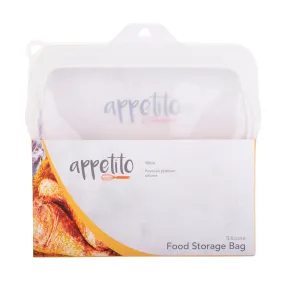 Appetito Silicone Food Storage Bag - Large