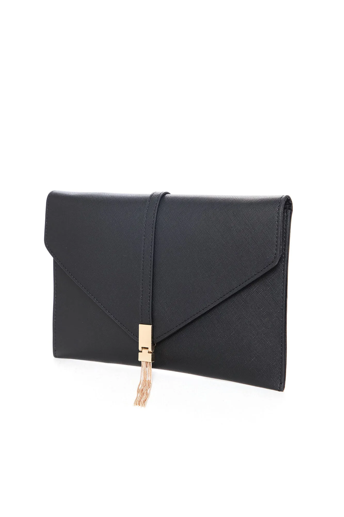 At The After Party Envelope Clutch - Black