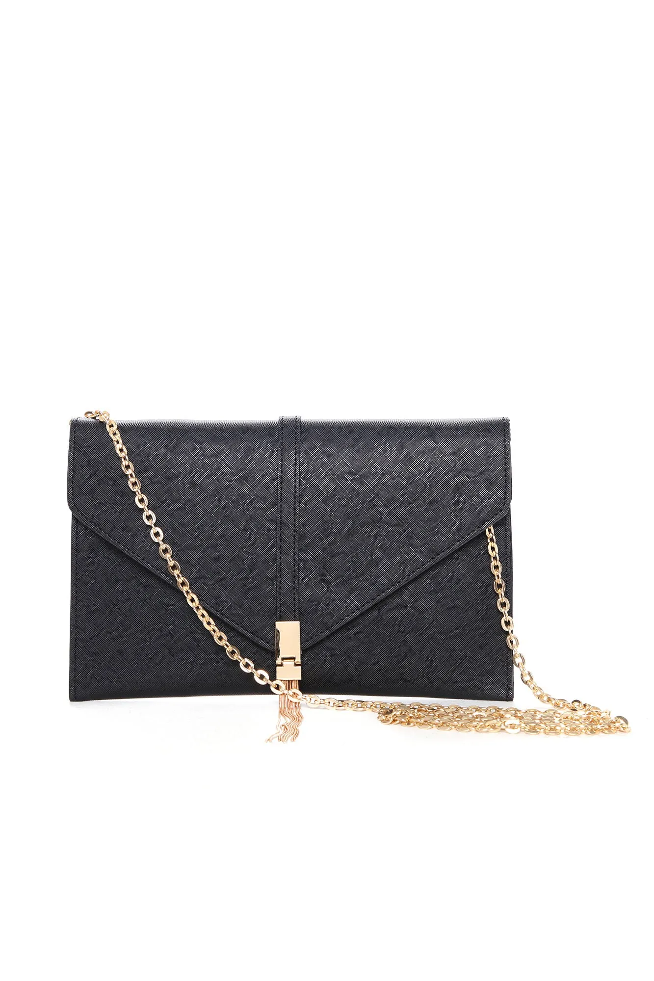 At The After Party Envelope Clutch - Black