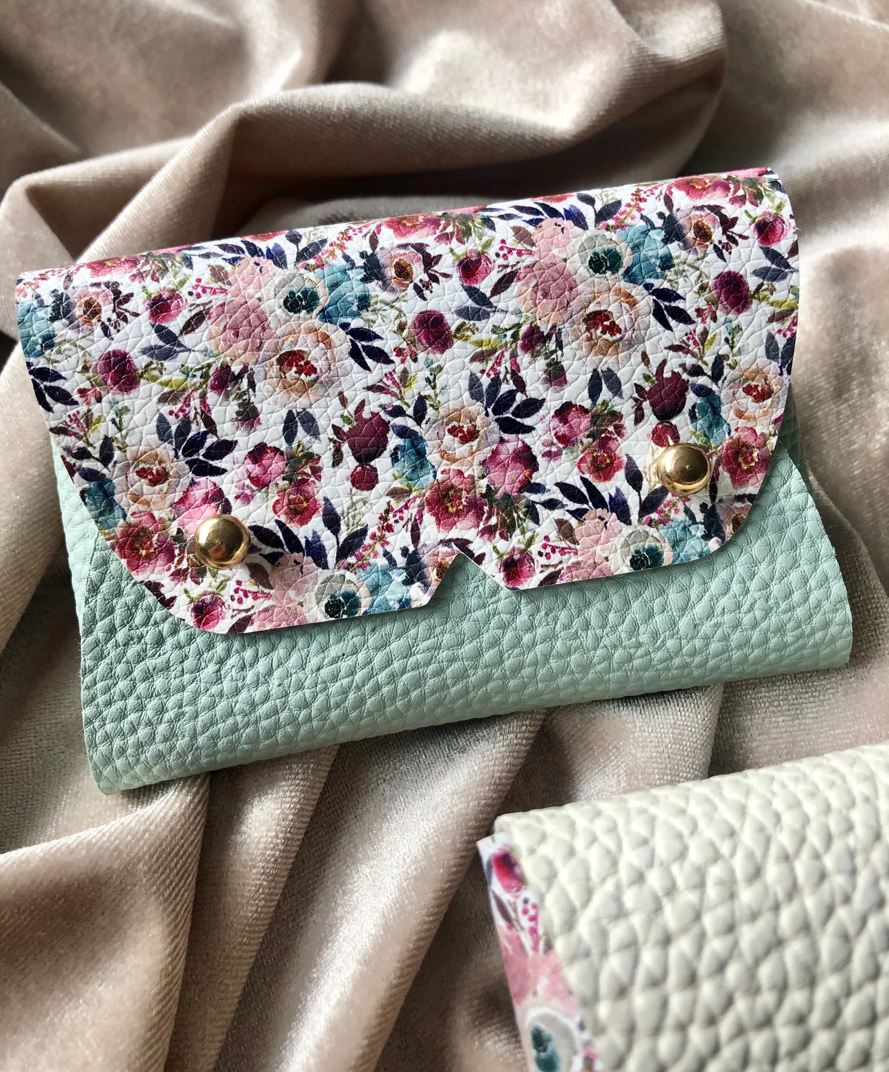 Autumn Floral Pouch