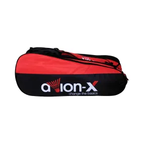 Avion-X Badminton Kit Bag - Signature Edition (Red/Black)