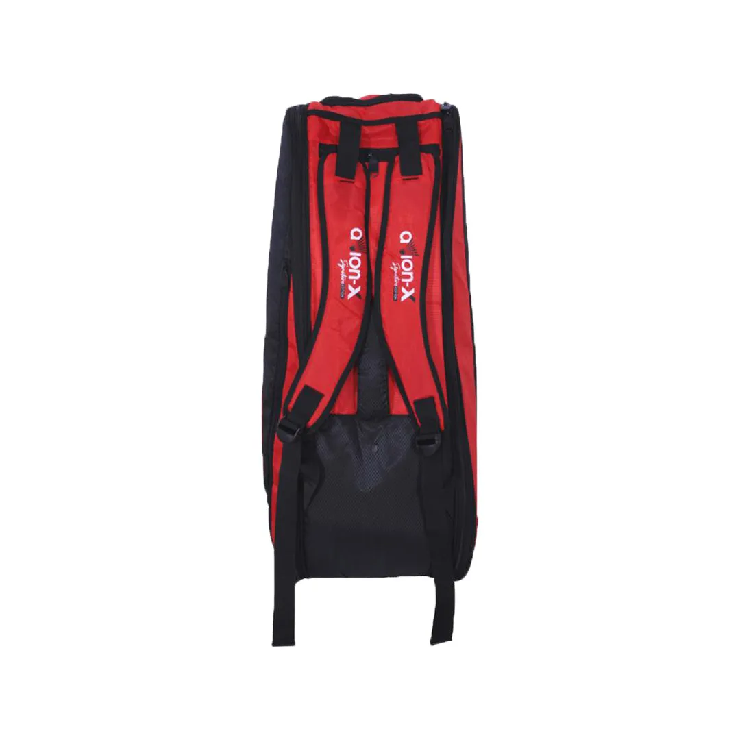 Avion-X Badminton Kit Bag - Signature Edition (Red/Black)