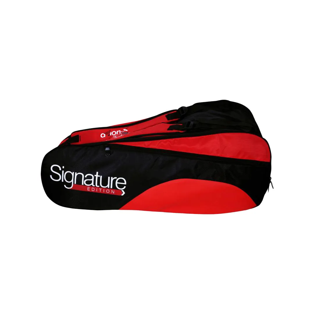 Avion-X Badminton Kit Bag - Signature Edition (Red/Black)