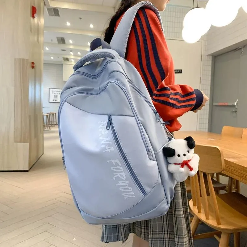 B3134 Cool Backpack - Large Capacity Cute Schoolbag