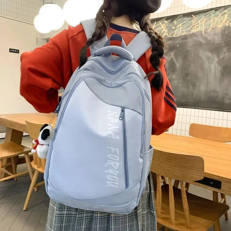 B3134 Cool Backpack - Large Capacity Cute Schoolbag