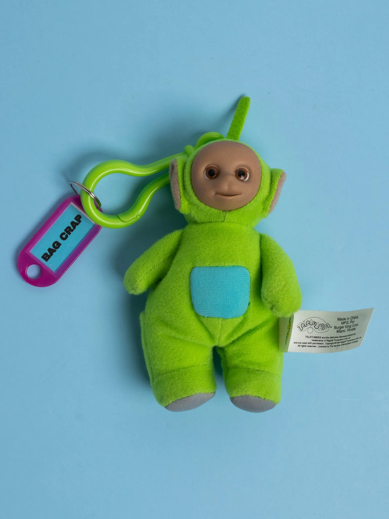 Bag Crap - Vintage 1999 Teletubbies Plush Bag Charms