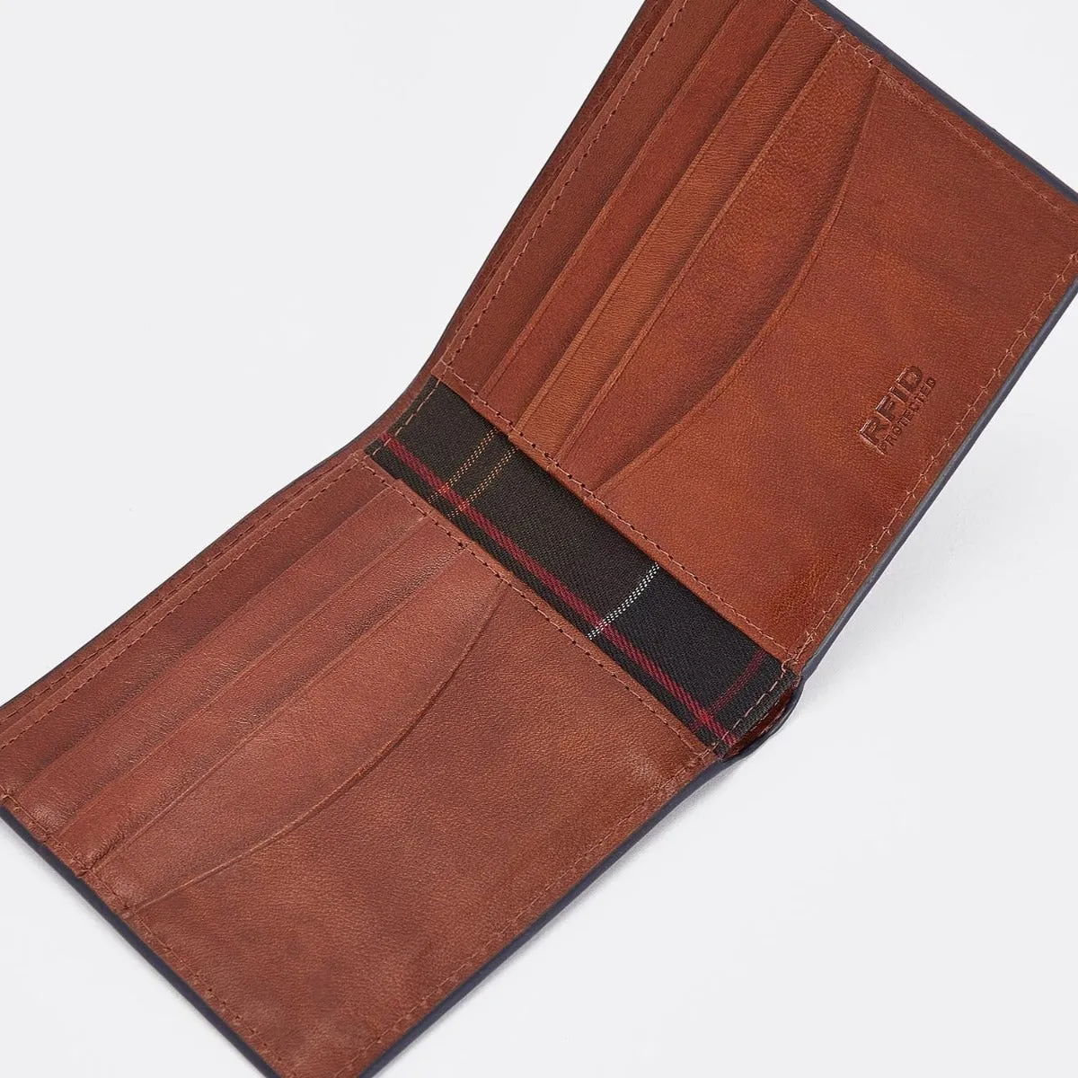 Barbour Torridon Wallet in Cognac