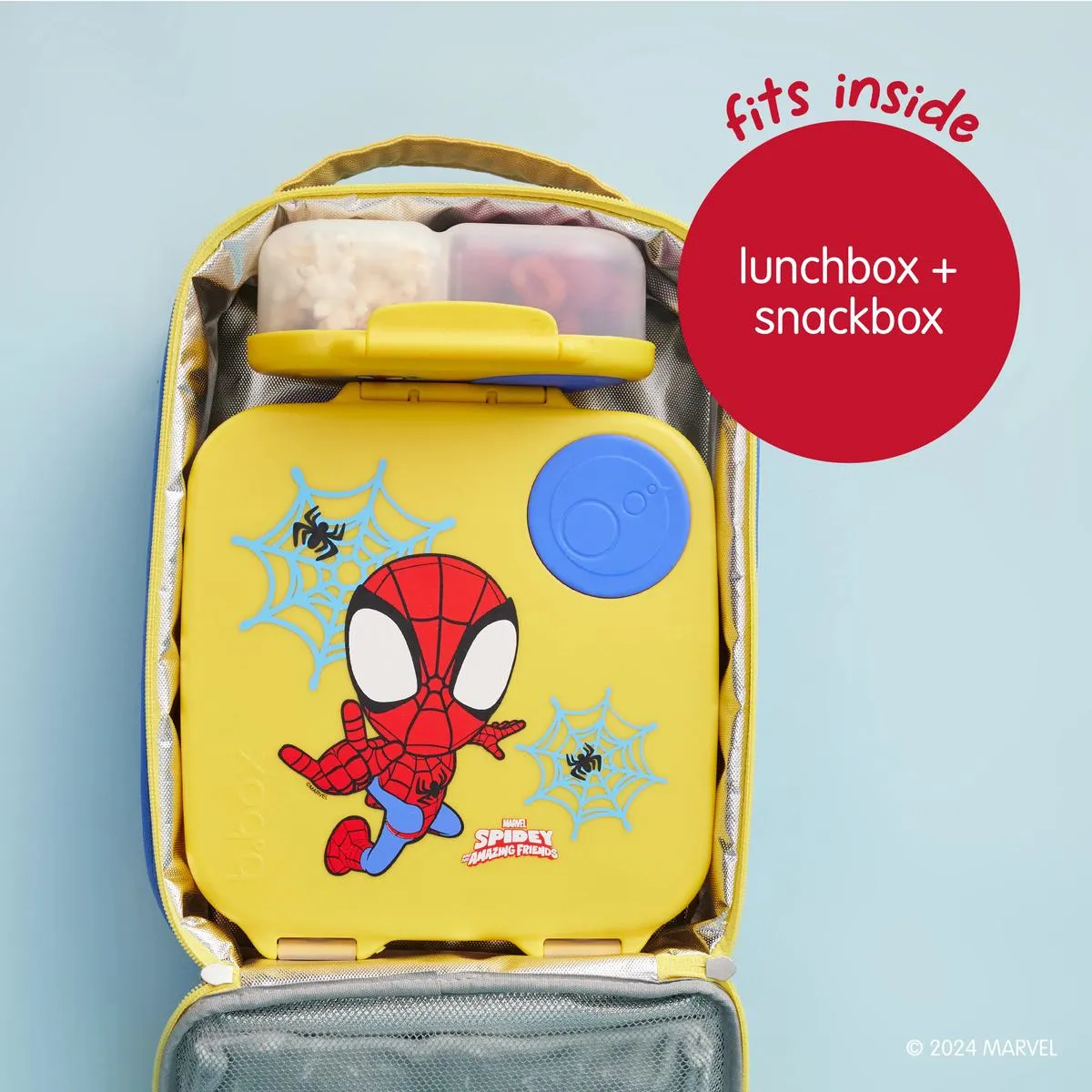 b.box Insulated Lunch Bag - Marvel Spidey