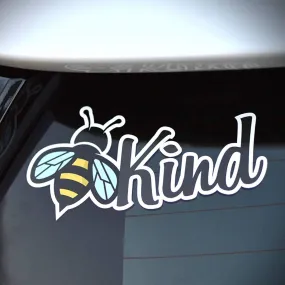 Be Kind, cute bee sticker