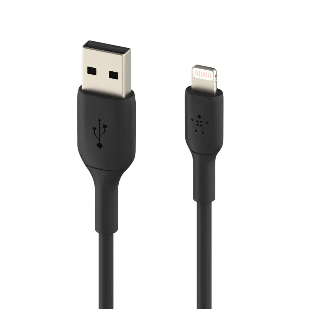 Belkin CAA001BT2MBK lightning cable 2 m Black