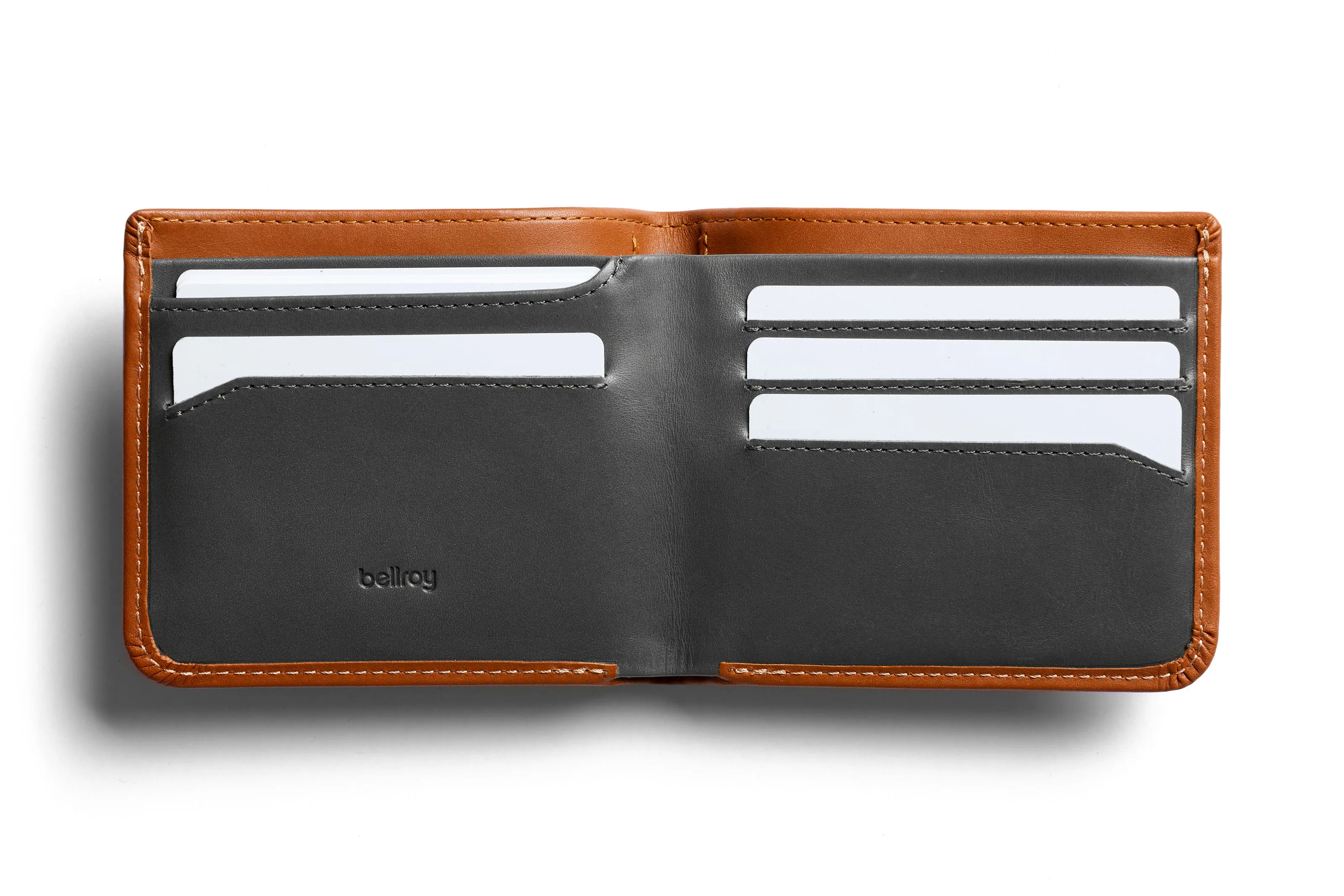 Bellroy Hide & Seek Hi Wallet - Caramel