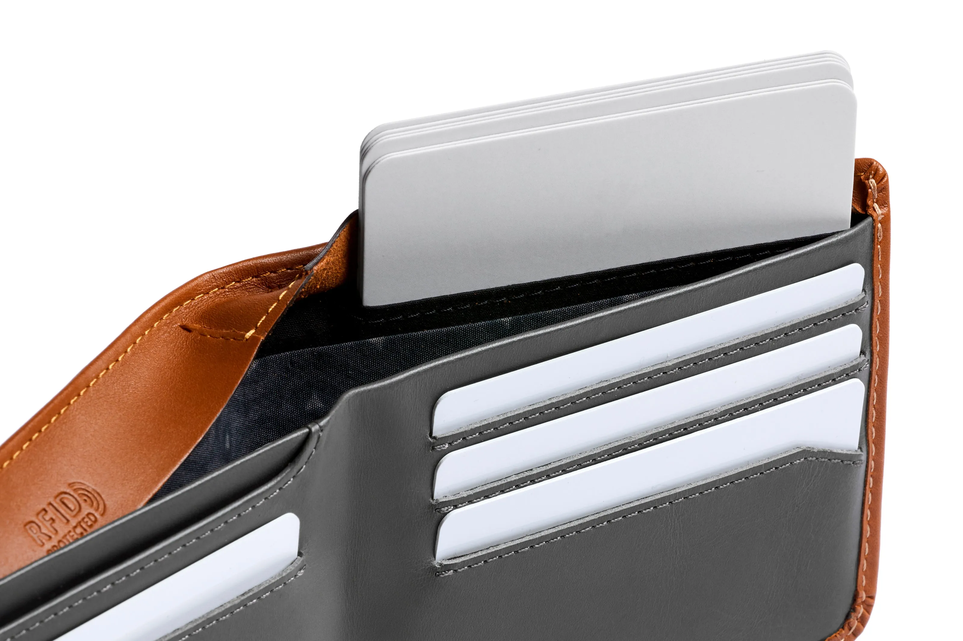 Bellroy Hide & Seek Hi Wallet - Caramel