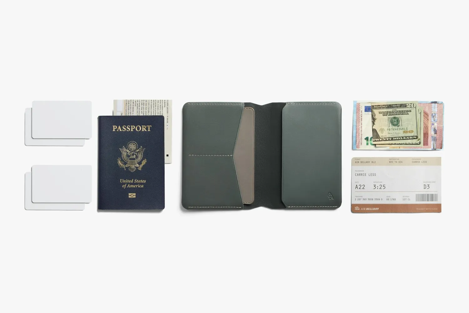 Bellroy Passport Cover Everglade