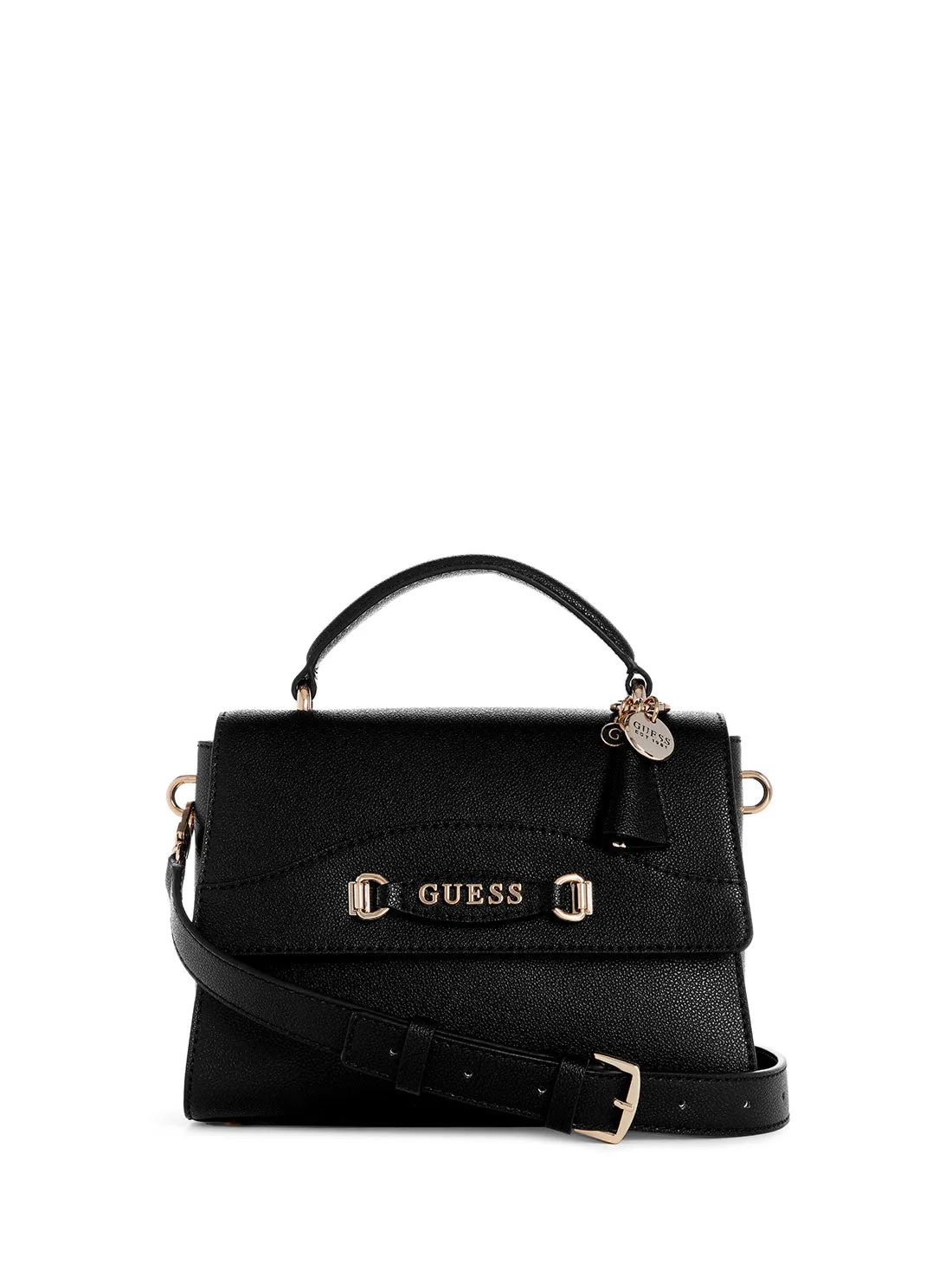 Black Emera Satchel Bag