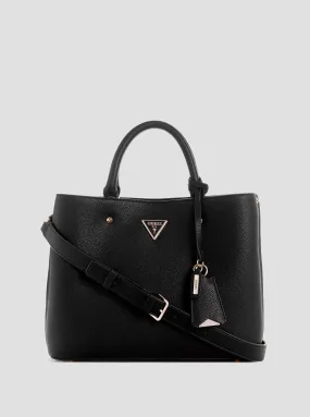 Black Meridian Girlfriend Satchel Bag