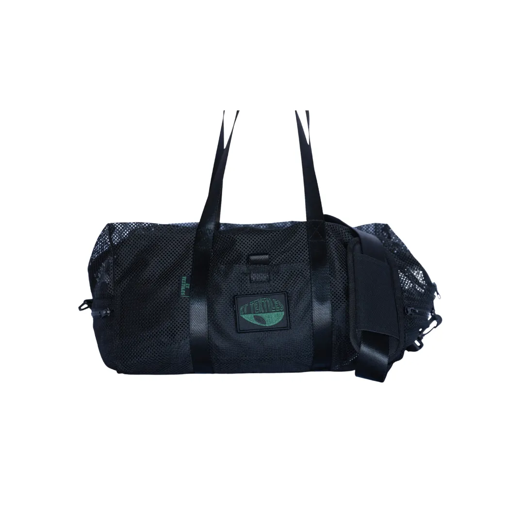 Black Mesh Duffle Bag