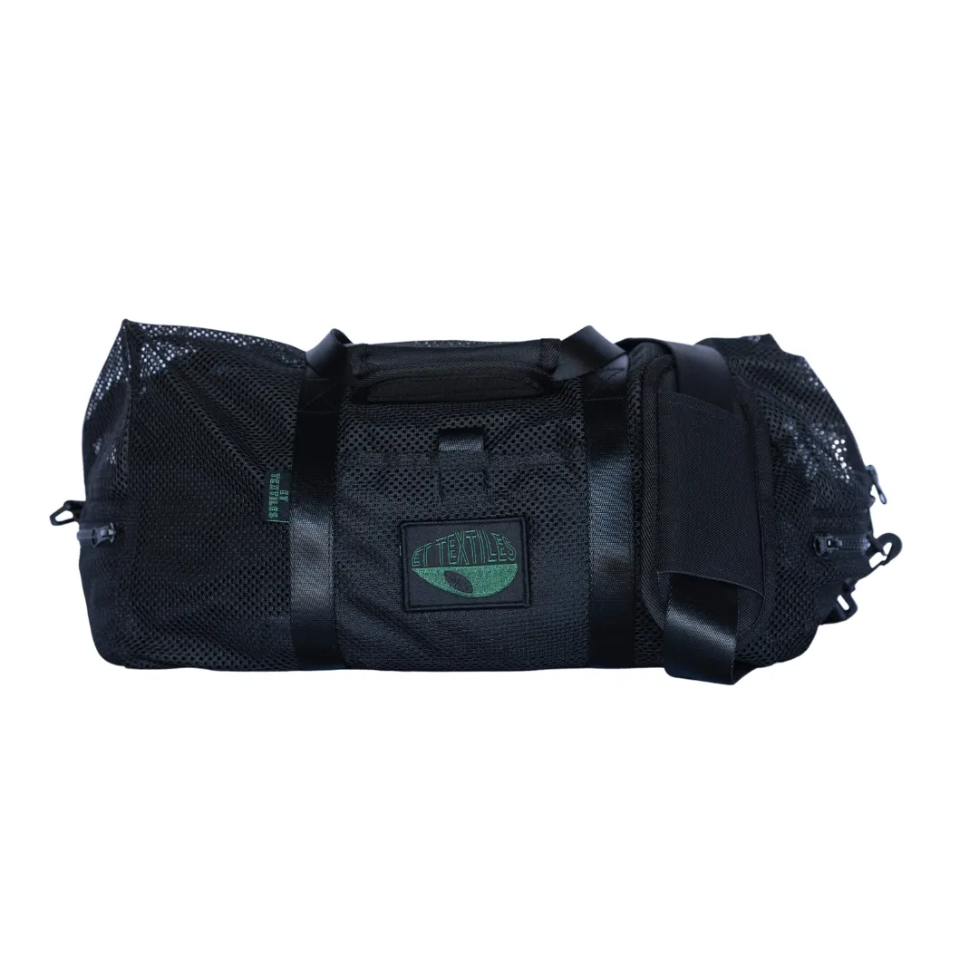 Black Mesh Duffle Bag