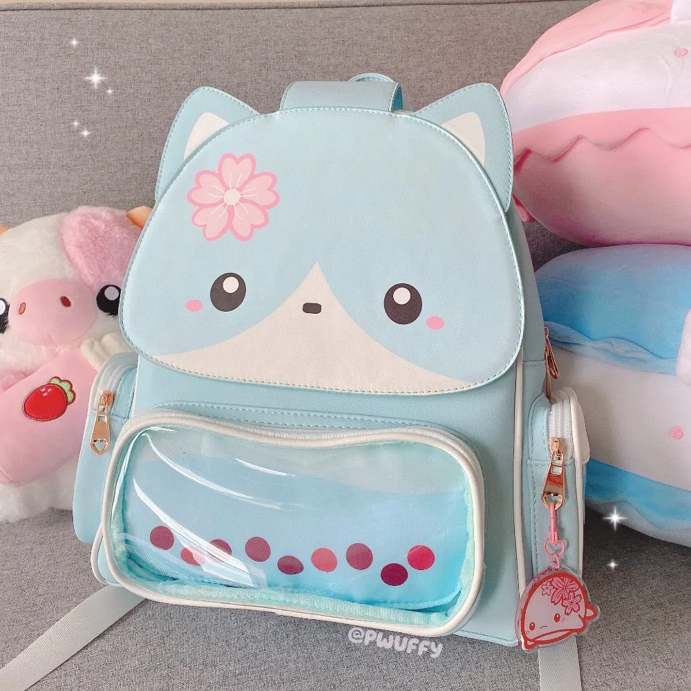 Blueberry Fox Boba Ita Backpack