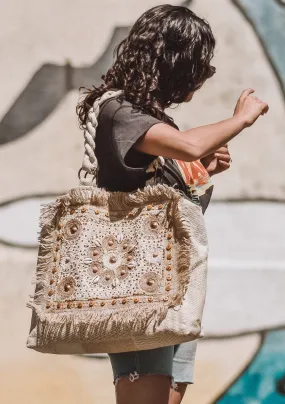 Boho Beach Tote