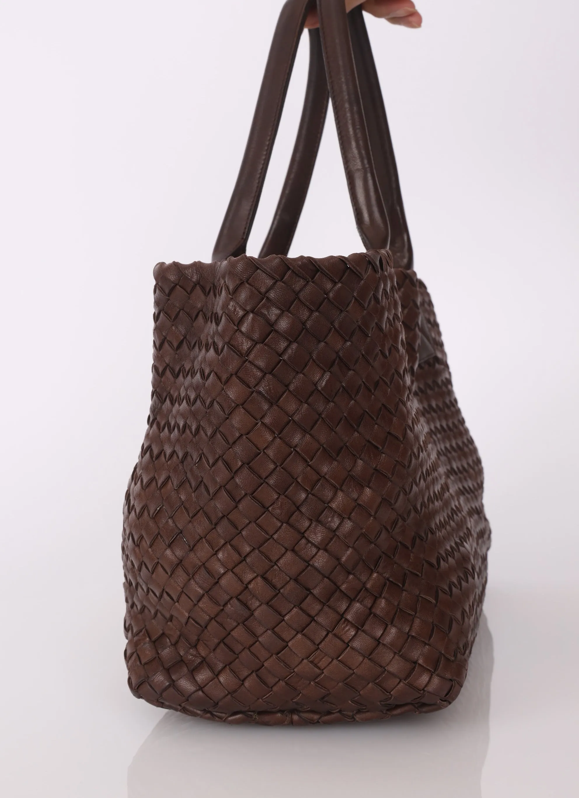 Bottega Veneta Intrecciato Cabat Medium Tote