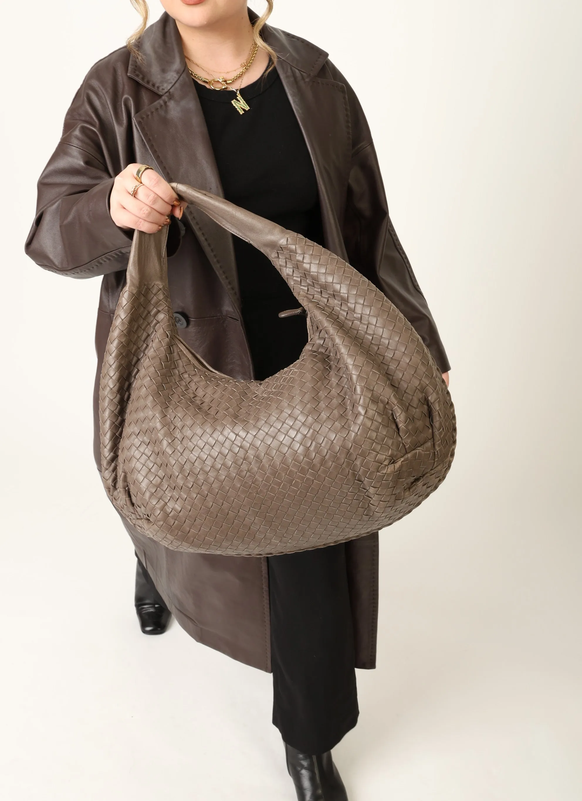 Bottega Veneta Intrecciato Large Hobo