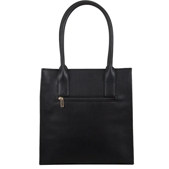 BULAGGI BASALT SHOPPER HIGH BAG IN BLACK