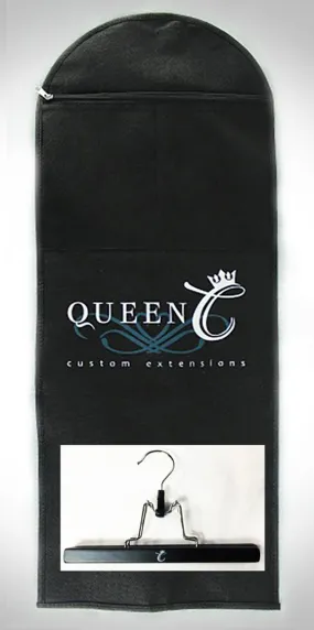 BUNDLE Queen C Hair Extensions Storage Bag & Hanger